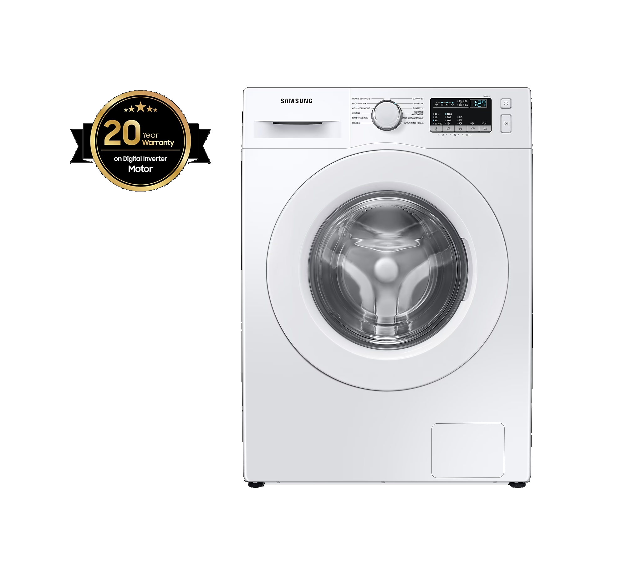 Samsung Front Load Washing Machine WW70T4020EE/NQ 7KG